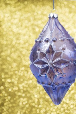 Sarı parlak tatil arka plan christmas dekorasyon