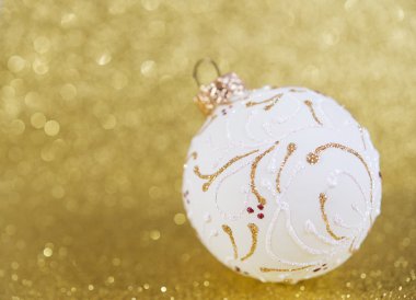 Sarı parlak tatil arka plan christmas dekorasyon