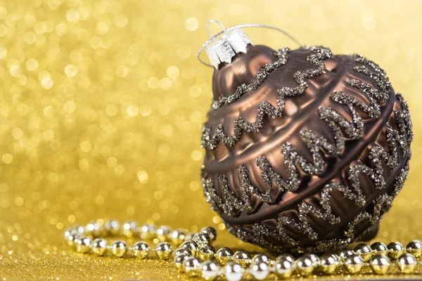 Sarı parlak tatil arka plan christmas dekorasyon