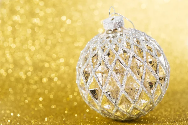 Sarı parlak tatil arka plan christmas dekorasyon