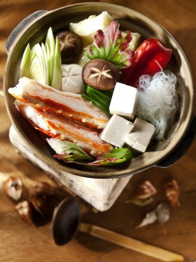 Japon Sukiyaki çanak