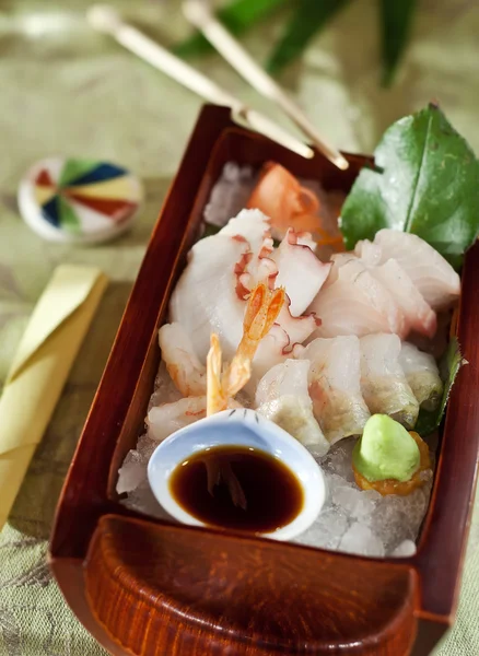 Ιαπωνική σασίμι ωμό ψάρι — Φωτογραφία Αρχείου