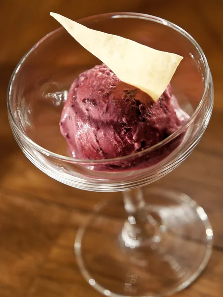 Dessert - Home-made Ice-cream — Stock Photo, Image