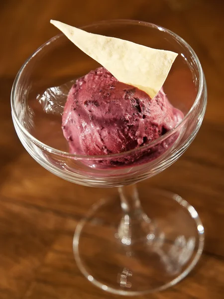 Dessert - Home-made Ice-cream — Stock Photo, Image