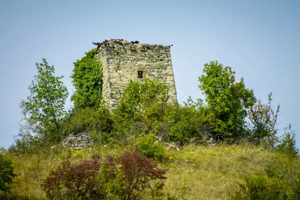 Τα ερείπια ενός αρχαίου κάστρου — Φωτογραφία Αρχείου