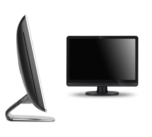Modern widescreen lcd tv monitor Stock Photo by ©shutswis 82997752