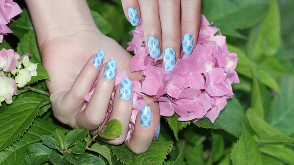 Tinta de unhas de manicure  . — Fotografia de Stock