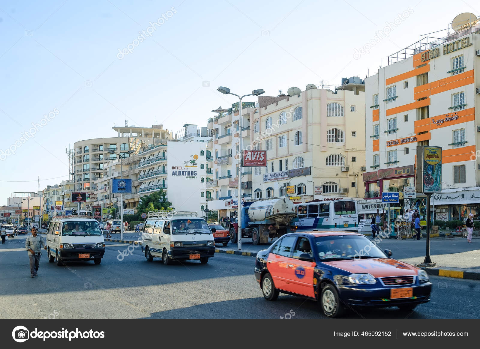 Улицы Хургады Фото