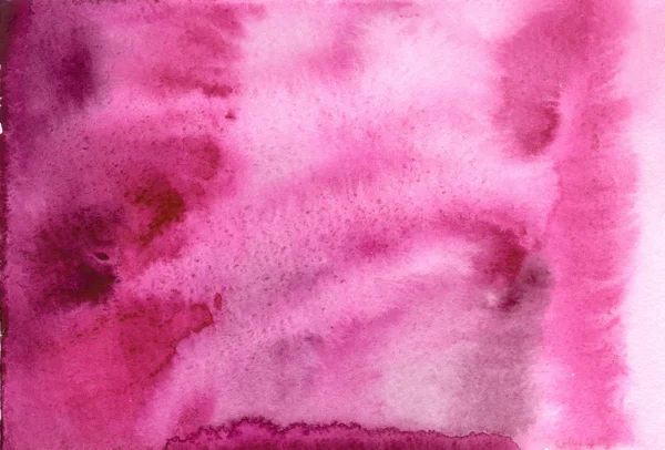 Violet abstrait image aquarelle désordonnée — Photo