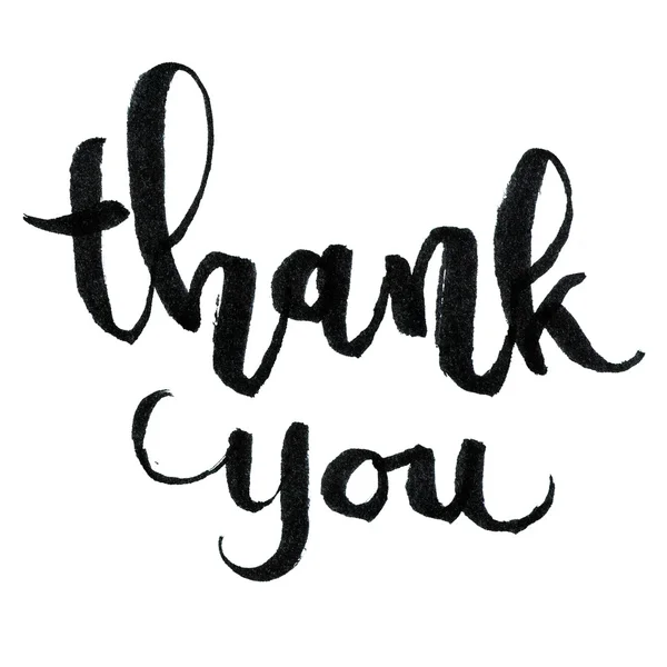 "Danke "-Schriftzug — Stockfoto