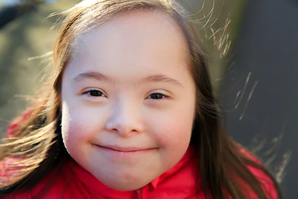 Portrait of little girl — Stock Photo, Image