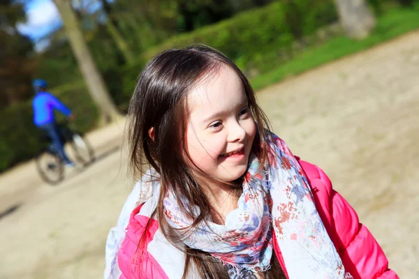 Retrato de menina bonita — Fotografia de Stock