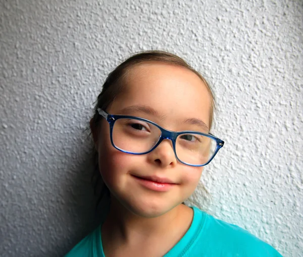 Retrato de menina bonita — Fotografia de Stock