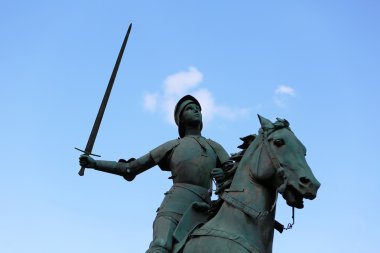 eski anıt jeanne d'arc (joan of arc)