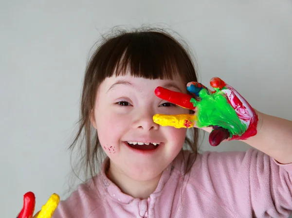 Söt liten flicka — Stockfoto