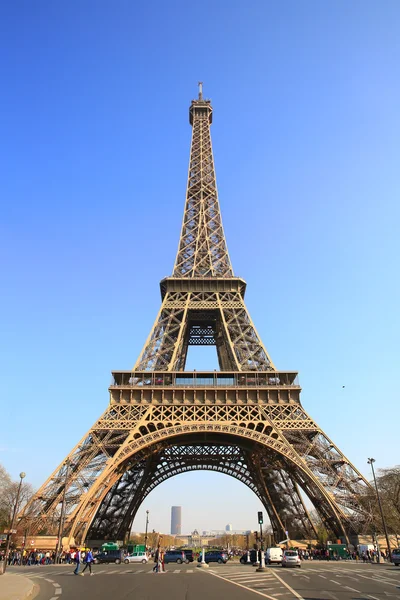 Torre Eiffel na primavera, Paris, França — Fotografia de Stock