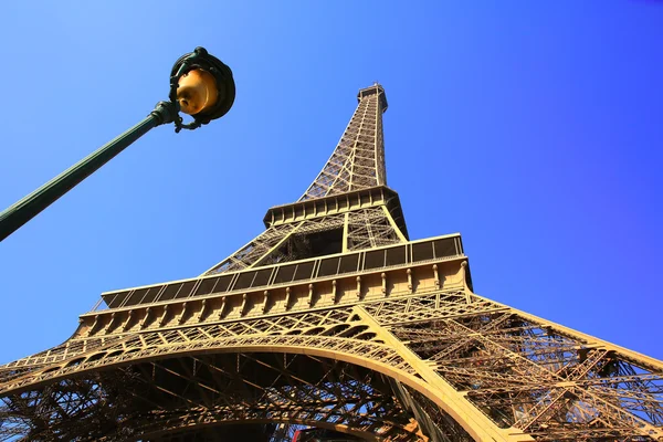 Turnul Eiffel în primăvară, Paris, Franța — Fotografie, imagine de stoc