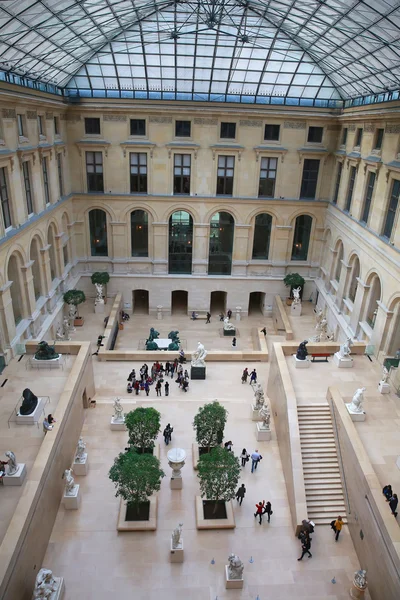 No Museu do Louvre . — Fotografia de Stock