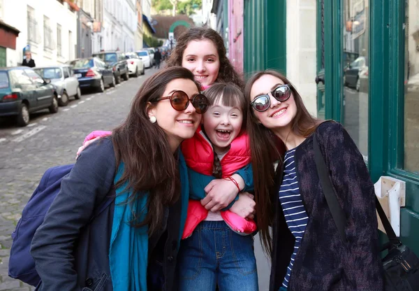 Happy family moments — Stock Photo, Image