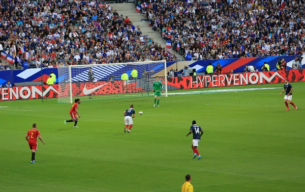 Fútbol: Francia v Bélgica —  Fotos de Stock