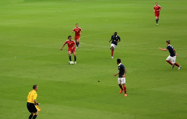 Fútbol: Francia v Bélgica —  Fotos de Stock