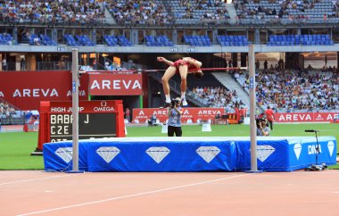 Jaroslav Areva, Paris Diamond League toplantı üzerinde Baba