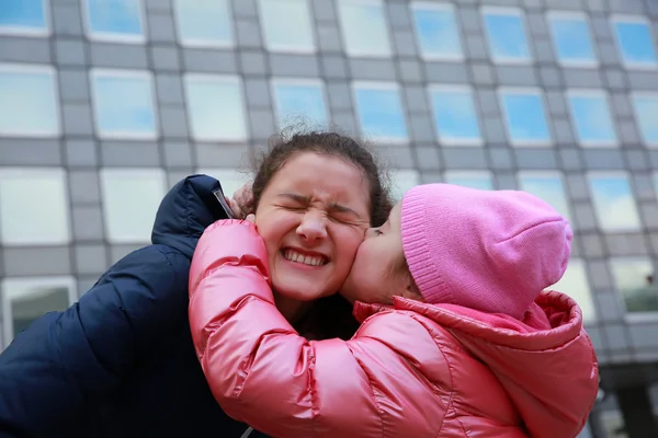 Momenti felici in famiglia — Foto Stock