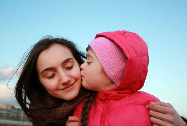 Mutlu aile anlar — Stok fotoğraf