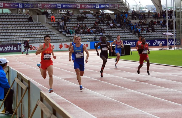 DecaNation International Outdoor Games el 13 de septiembre de 2015 en París, Francia —  Fotos de Stock