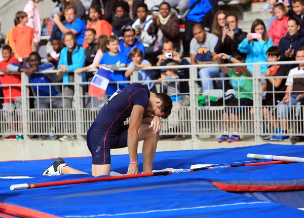 Lavillenie Renaud su DecaNation International Outdoor Games — Foto Stock