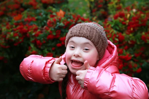 Bambina buon divertimento — Foto Stock