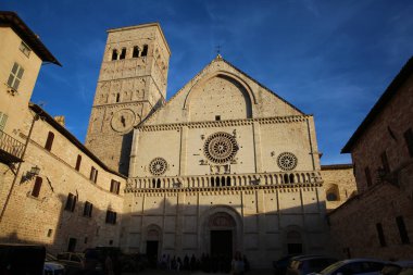Assisi, İtalya 'daki San Rufino Katedrali