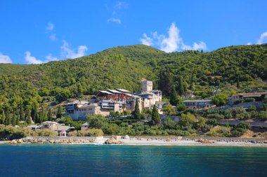 Docheiariou manastırı - Yunanistan 'ın Athos Dağı' ndaki bir Doğu Ortodoks manastırı.