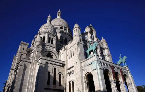 Sacre Coeur Basilica on Montmartre, Paris, France — Stock Photo, Image