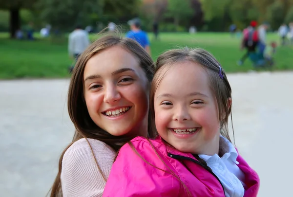 Portrait of beautiful girls — Stock Photo, Image