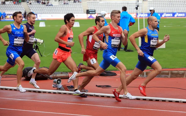 DecaNation International Outdoor Games el 13 de septiembre de 2015 en París, Francia . —  Fotos de Stock