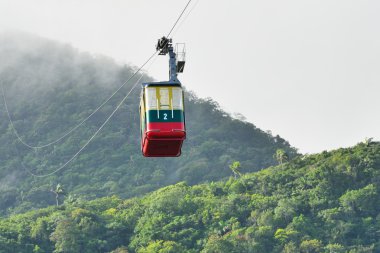 Puerto Plata Dominik Cumhuriyeti kulübede teleferik
