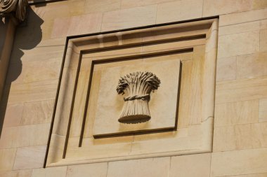 Mısır Borsası sembolü duvar