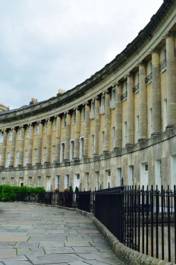 Royal Crescent banyo Somerset İngiltere'de