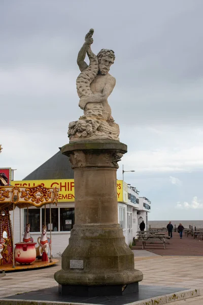 Lowestoft Ekim 2020 Triton Heykeli Lowestoft Suffolk Deniz Kenti — Stok fotoğraf