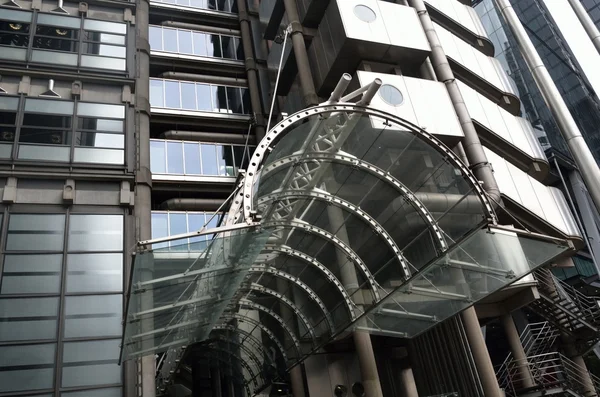 Lloyds of London entrance — Stock Photo, Image