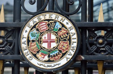 Vintage Doğu demiryolu işareti