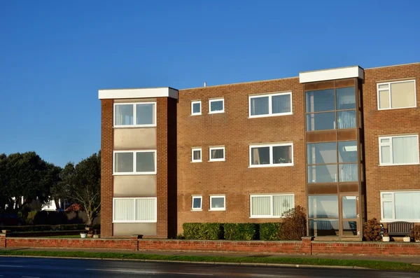 Seaside retirement flats Uk — Stock Photo, Image