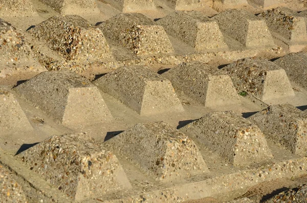 Detail van overstroming defensie — Stockfoto