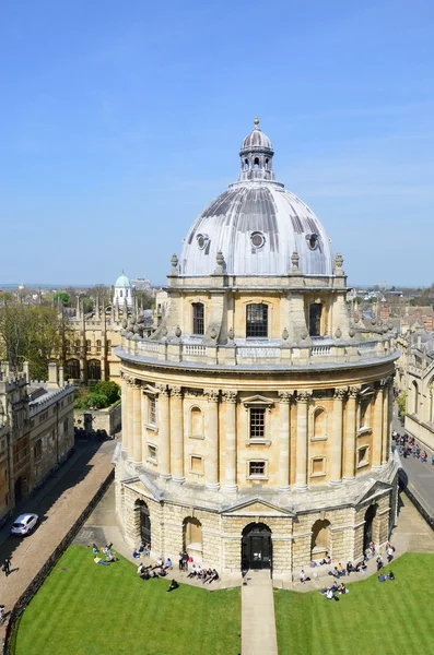 Radcliffe camera from Church Tower — Stock Photo, Image