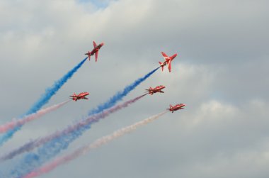 Duman ekran Red Arrows