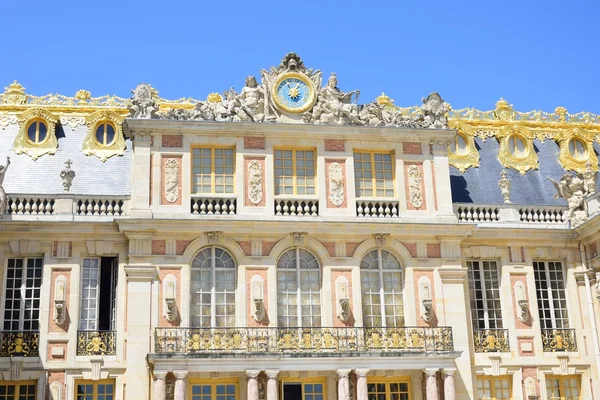 Зовнішній вигляд Версальський палац — стокове фото