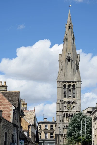 Turm aller Heiligen Kirche Stamford — Stockfoto