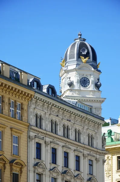 Ecke der grand street in wien — Stockfoto