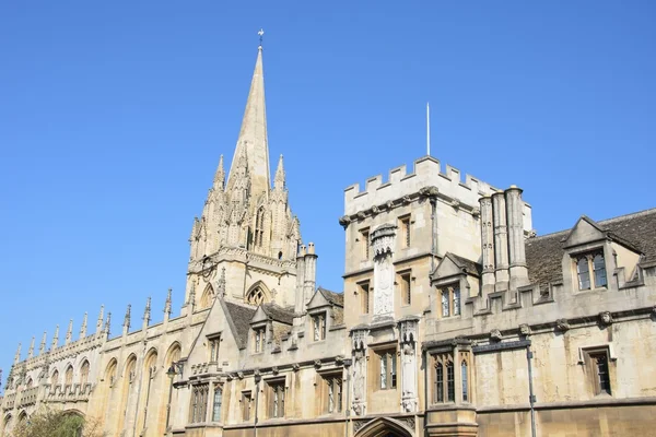 Brasenose College Oxford High Street Verenigd Koninkrijk — Stockfoto